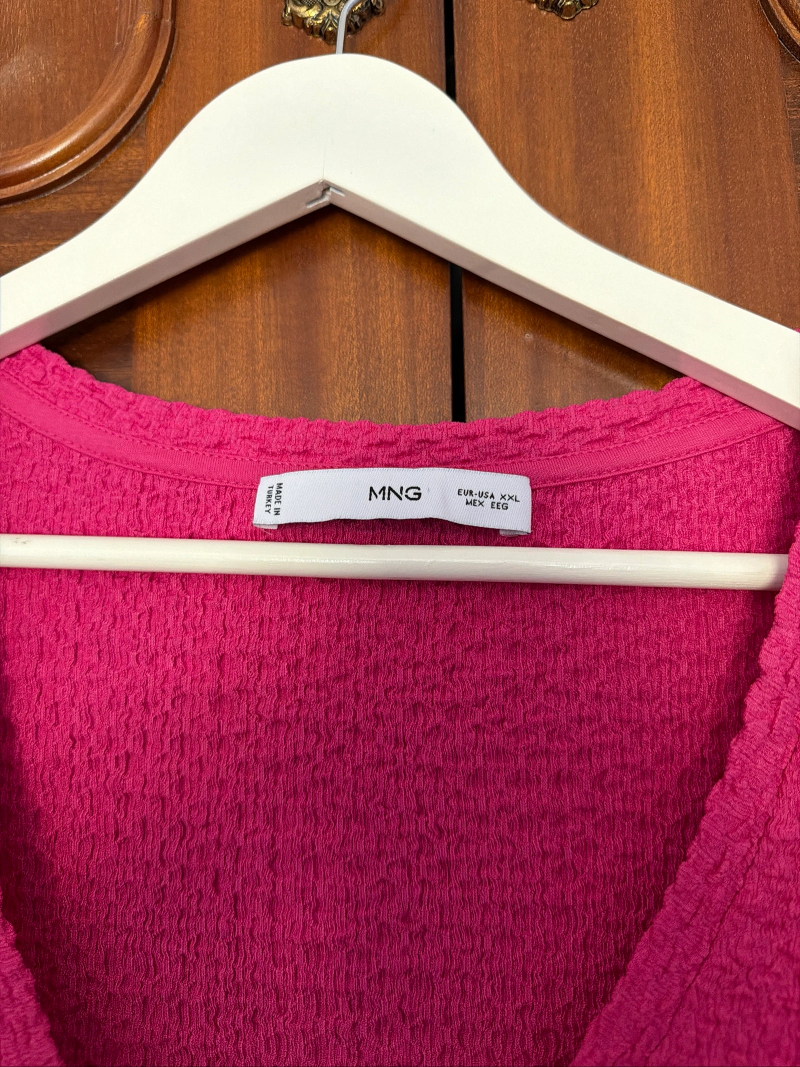 Camiseta fúcsia Mango – photo 3